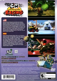 Cartoon Network Racing - Box - Back (North America) - 483x680