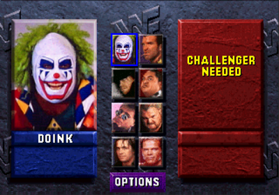 WWF WrestleMania: The Arcade Game - Screenshot - Game Select (World) - 320x224