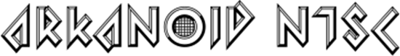 Arkanoid NTSC - Clear Logo (World) - 550x77