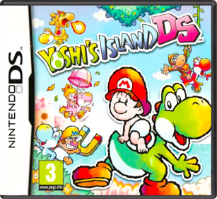 Yoshi's Island DS - Box - Front - Reconstructed (Europe) - 774x708