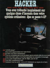 Hacker - Advertisement Flyer - Front (France) - 1829x2485