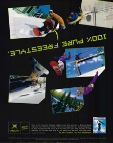 Amped: Freestyle Snowboarding - Advertisement Flyer - Front (United Kingdom) - 1735x2200