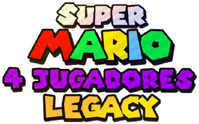 Super Mario 4 Jugadores - Clear Logo (World) - 345x216