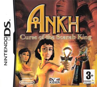 Ankh: Curse of the Scarab King - Box - Front (Europe) - 889x800