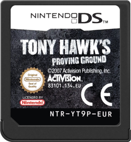 Tony Hawk's Proving Ground - Cart - Front (Europe) - 517x564