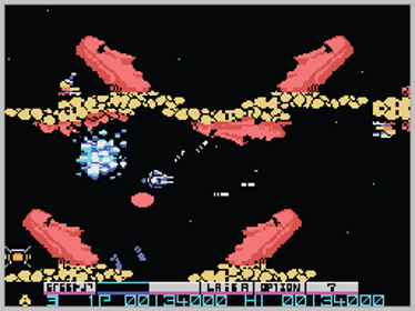Gradius - Screenshot - Gameplay (World) - 256x192