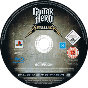 Guitar Hero: Metallica - Disc (Europe) - 500x500