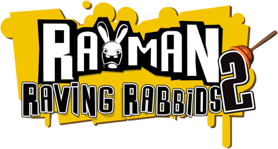 Rayman: Raving Rabbids 2 - Clear Logo (World) - 1532x820