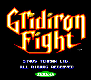 Gridiron Fight - Screenshot - Game Title (North America) - 256x224