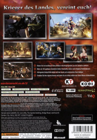 Warriors Orochi 3 - Box - Back (Germany) - 498x714