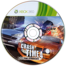Crash Time 4: The Syndicate - Disc (Europe) - 800x800