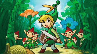 The Legend of Zelda: The Minish Cap - Fanart - Background (World) - 3840x2160