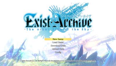 Exist Archive: The Other Side of the Sky - Screenshot - Game Title (North America) - 960x544