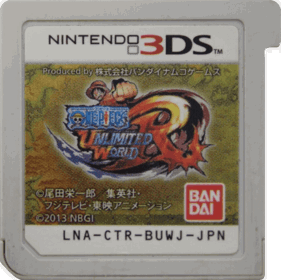 One Piece: Unlimited World Red - Cart - Front (Japan) - 908x905