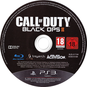 Call of Duty: Black Ops II - Disc (Europe) - 500x500