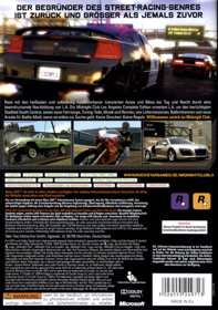 Midnight Club: Los Angeles: Complete Edition - Box - Back (Germany) - 505x717