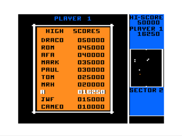 Draconian - Screenshot - High Scores (Europe) - 800x600