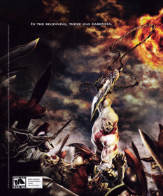 God of War: Chains of Olympus - Advertisement Flyer - Front (United States) - 1903x2289