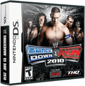 WWE SmackDown vs. Raw 2010 - Box - 3D (North America) - 867x878