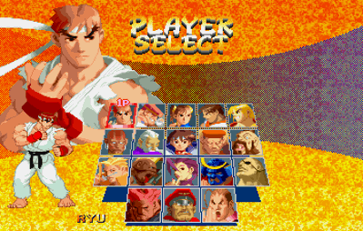 Street Fighter Zero 2' - Screenshot - Game Select (Japan) - 352x224