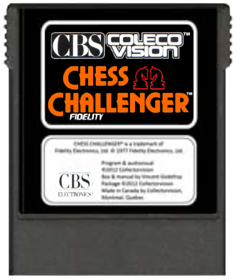 Chess Challenger - Cart - Front (Europe) - 590x700