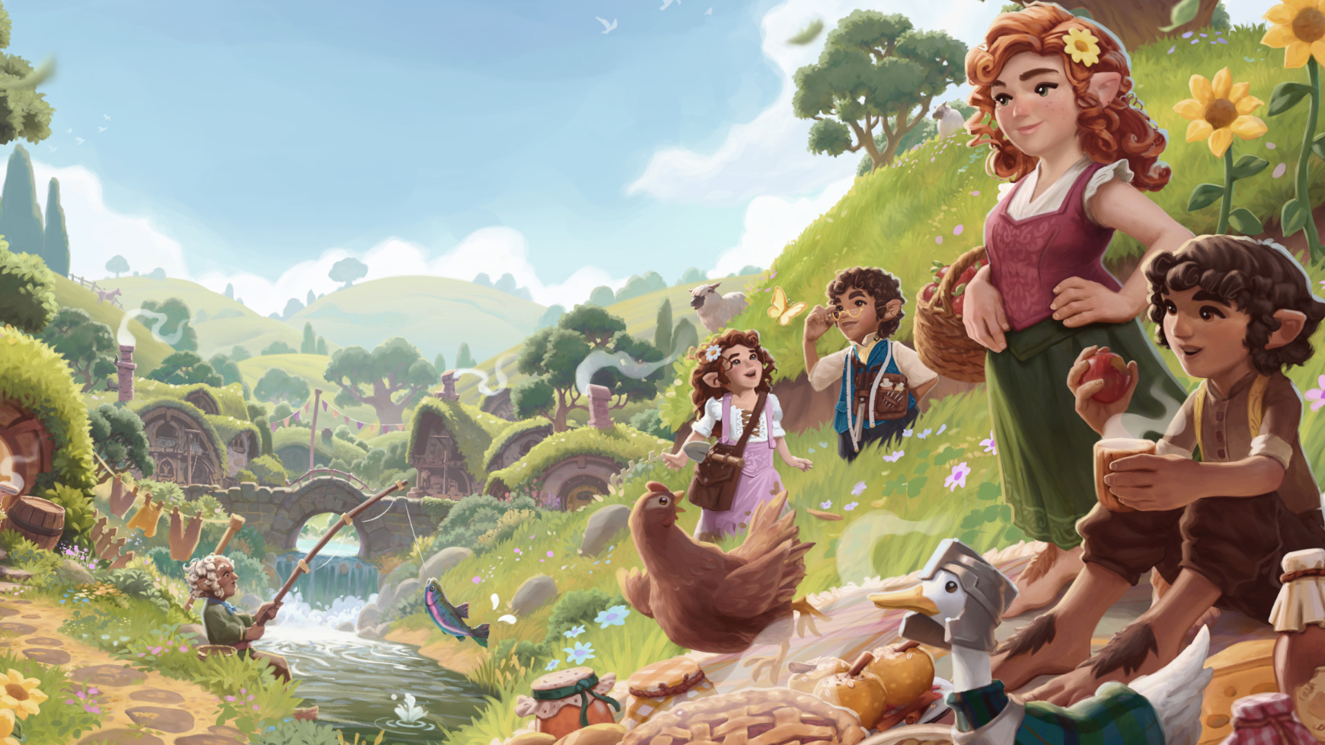 Illustration of Tales of the Shire: A The Lord of The Rings™ Game