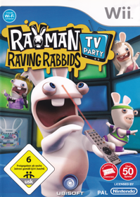 Rayman: Raving Rabbids: TV Party - Box - Front (Germany) - 1590x2240
