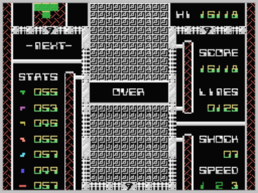 Kralizec Tetris - Screenshot - Game Over (World) - 256x192