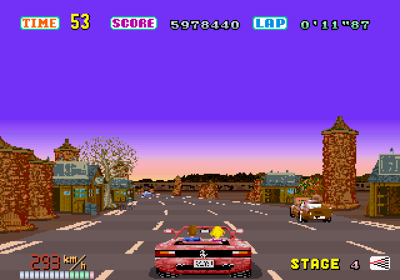 Sega Ages: OutRun - Screenshot - Gameplay (Japan) - 640x448