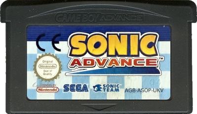 Sonic Advance - Cart - Front (Europe) - 702x408