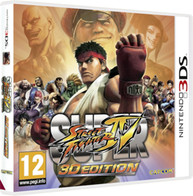 Super Street Fighter IV: 3D Edition - Box - 3D (Europe) - 841x856