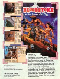 Bloodstone: An Epic Dwarven Tale - Advertisement Flyer - Front (North America) - 603x800