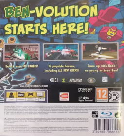 Ben 10: Omniverse - Box - Back (Europe) - 1000x1100