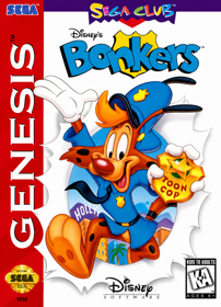Disney's Bonkers - Fanart - Box - Front (United States) - 1065x1477