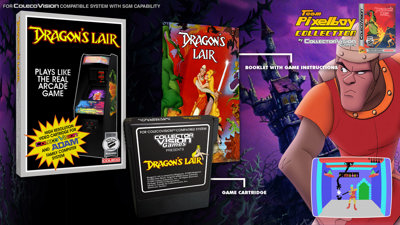 Dragon's Lair - Advertisement Flyer - Front (World) - 1920x1080
