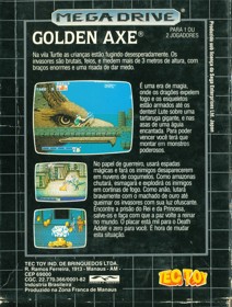 Golden Axe - Box - Back (Brazil) - 1499x1983