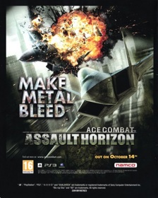 Ace Combat: Assault Horizon - Poster (Europe) - 640x800