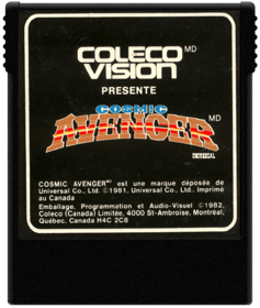 Cosmic Avenger - Cart - Front (Canada) - 800x945