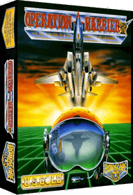 Operation Harrier - Box - 3D (Europe) - 850x1244