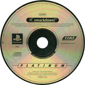 WWF Smackdown! - Disc (Europe) - 800x800