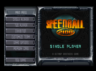 Speedball 2100 - Screenshot - Game Title (World) - 640x480