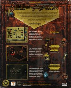 Siege of Avalon: Anthology - Box - Back (North America) - 800x980