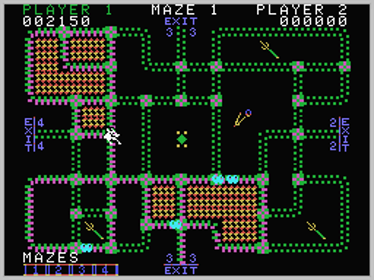 Pepper II - Screenshot - Gameplay (World) - 256x192