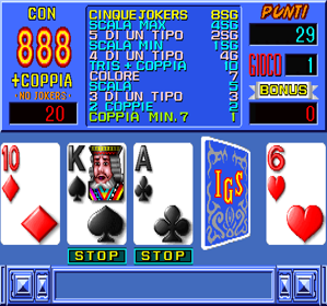 Super Poker - Screenshot - Gameplay (World) - 512x480