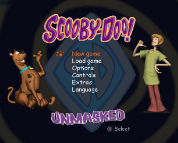Scooby-Doo! Unmasked - Screenshot - Game Select (World) - 640x512