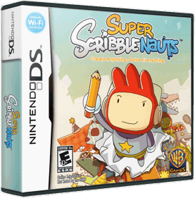 Super Scribblenauts - Box - 3D (North America) - 868x879