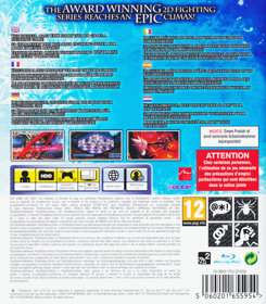 BlazBlue: Central Fiction - Box - Back (Europe) - 905x1035