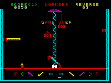 Steel Worker - Screenshot - Game Over (World) - 640x480