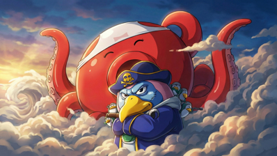 Parodius - Fanart - Background (World) - 2731x1536