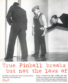 True Pinball - Advertisement Flyer - Front (United Kingdom) - 2657x3240